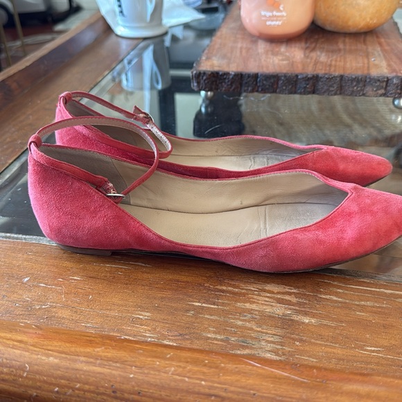 Pointed Suede Flats - Picture 8 of 10